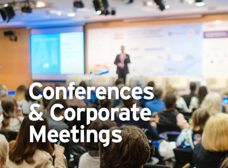 conferences and corporate meetings